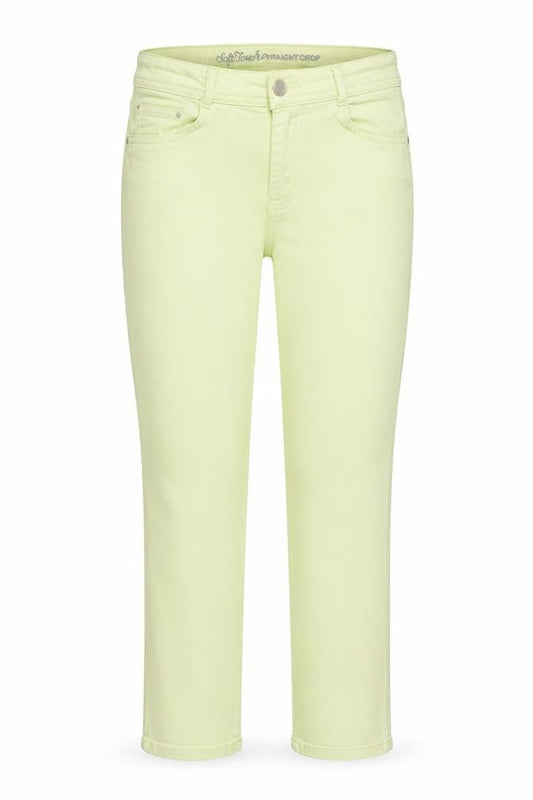 Womens Green  Denim Cropped Jeans Size 28 in L24 in