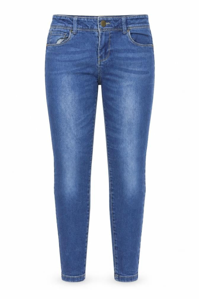 Womens UK Size 10 Denim & Co. Regular Fit Skinny Blue Jeans
