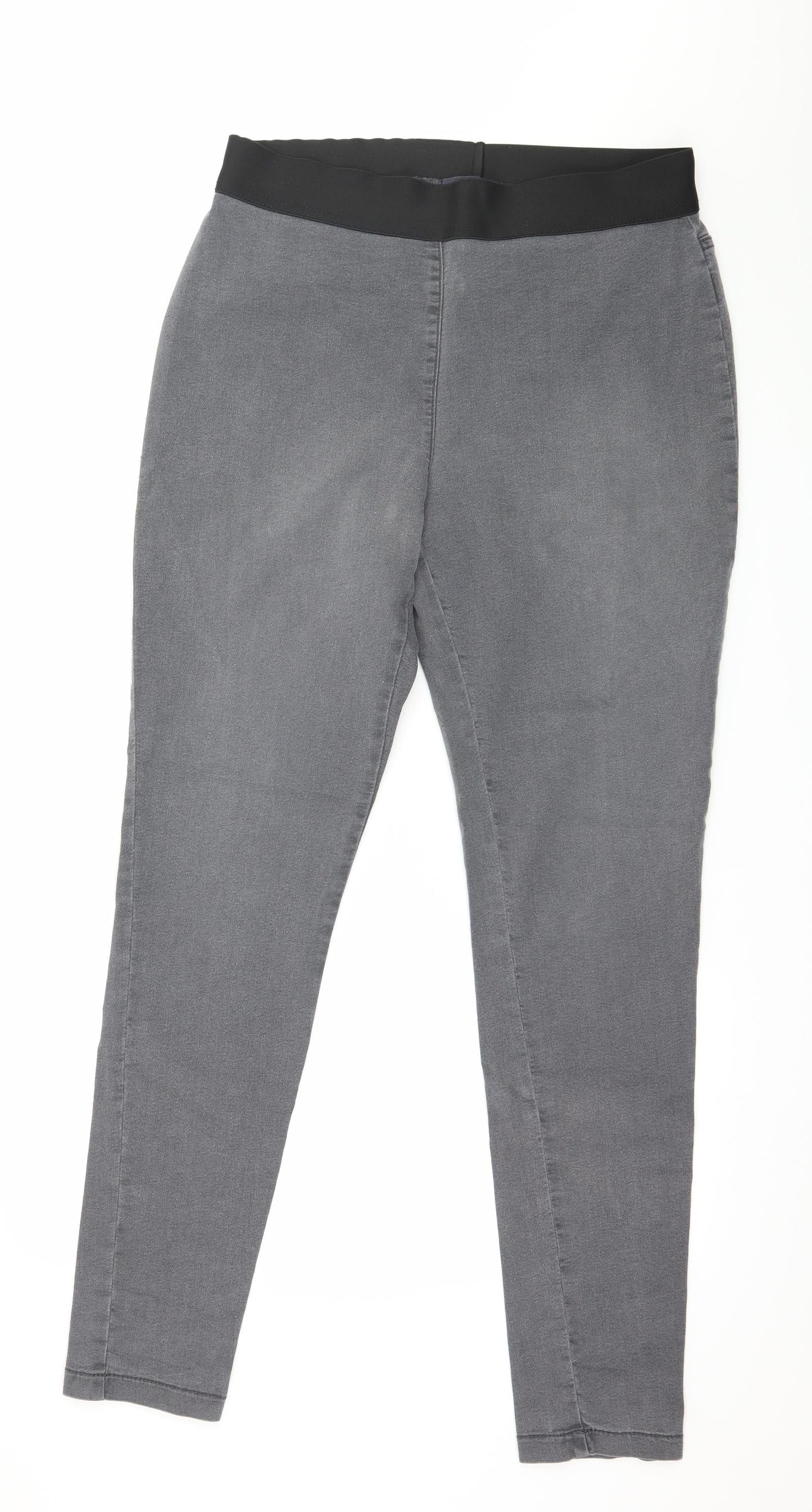 Womens UK Size 34 in Preworn Regular Fit Jegging Grey Jeans