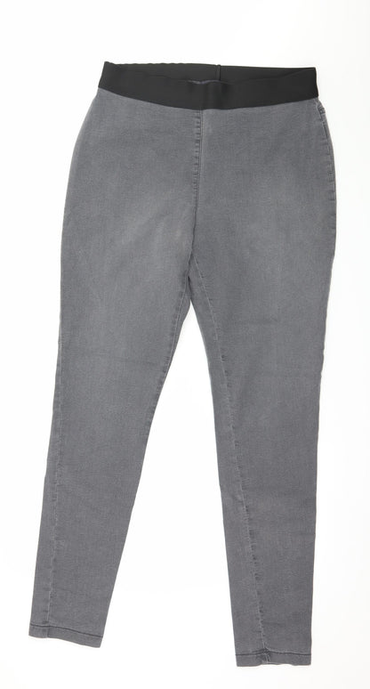 Womens UK Size 34 in Preworn Regular Fit Jegging Grey Jeans