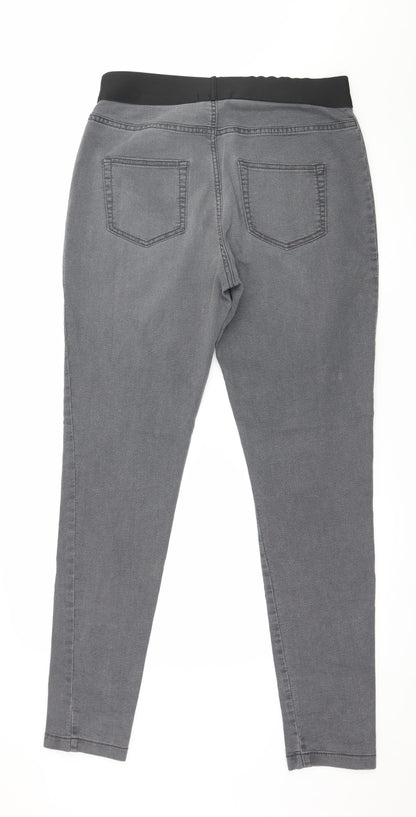 Womens UK Size 34 in Preworn Regular Fit Jegging Grey Jeans