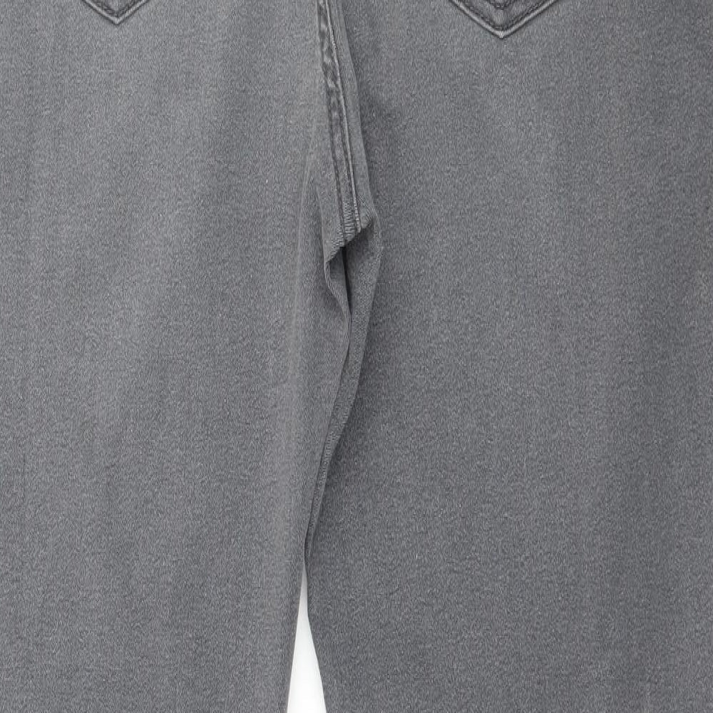 Womens UK Size 34 in Preworn Regular Fit Jegging Grey Jeans