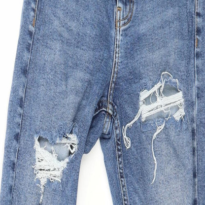 Topshop Womens Black  Denim Skinny Jeans Size 26 in L27 in