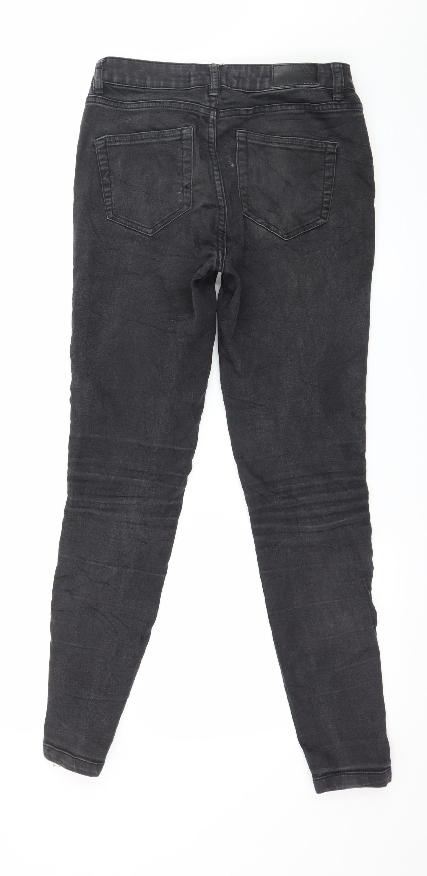 Diverse Womens Black  Denim Skinny Jeans Size 8 L28 in