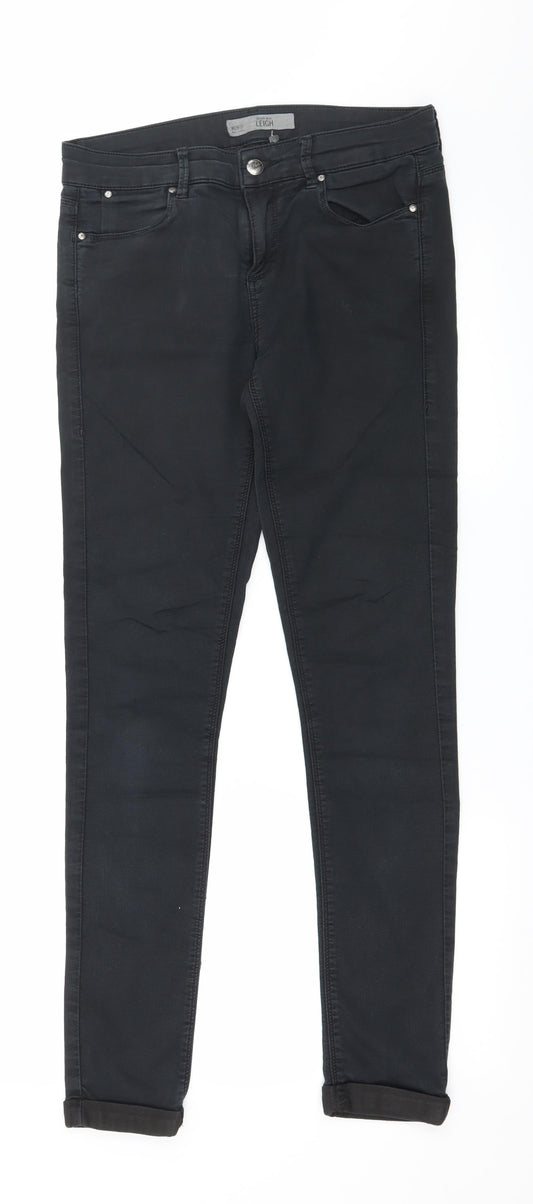 Womens UK Size 28 in Topshop Regular Fit Skinny Black Jeans