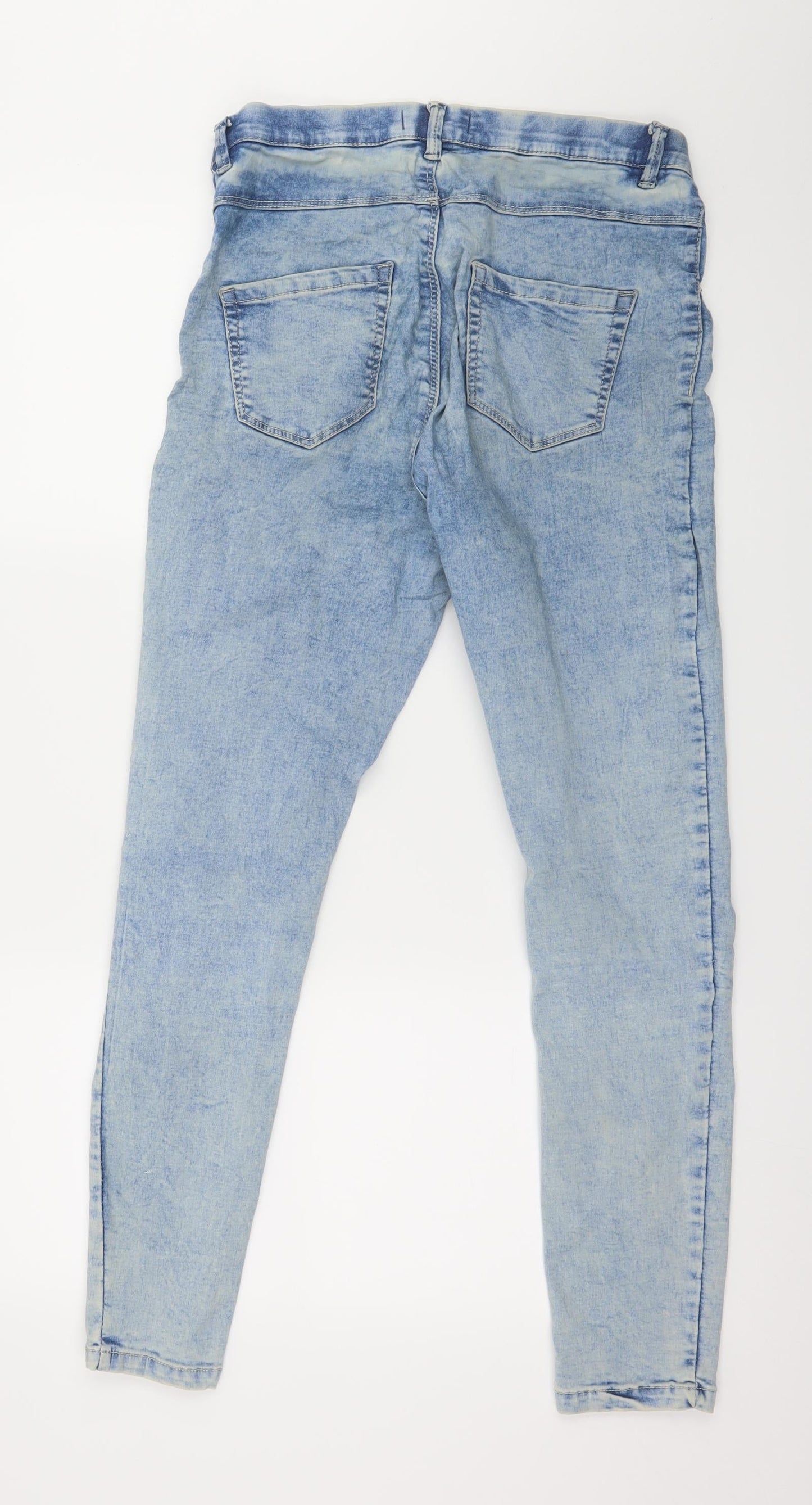Womens UK Size 10 House Regular Fit Jegging Blue Jeans