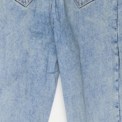 Womens UK Size 10 House Regular Fit Jegging Blue Jeans