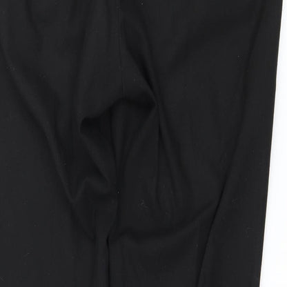 Womens UK Size 30 in H&M Regular Fit  Black Trousers