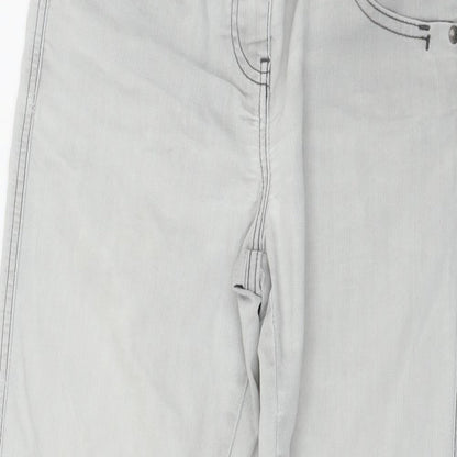 Womens UK Size 10 Marks and Spencer Regular Fit Skinny Grey Jeans