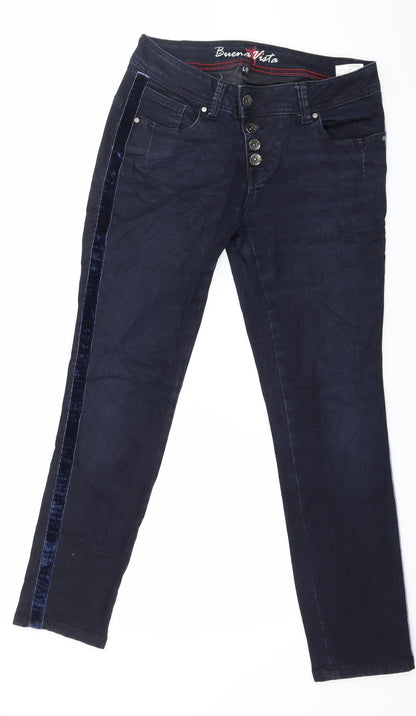 Buen Womens Blue  Denim Skinny Jeans Size XS L27 in
