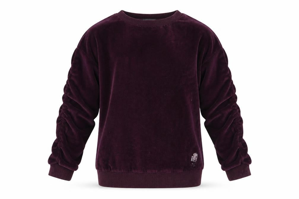 Next Girls Purple   Pullover Sweatshirt Size 6 Years  - Robot