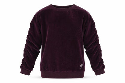Next Girls Purple   Pullover Sweatshirt Size 6 Years  - Robot
