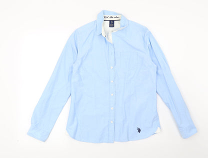 US Polo Assn. Mens Blue    Button-Up Size S