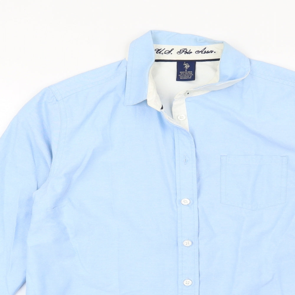 US Polo Assn. Mens Blue    Button-Up Size S