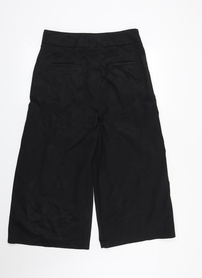 Womens UK Size 12 Marks and Spencer Regular Fit  Black Trousers