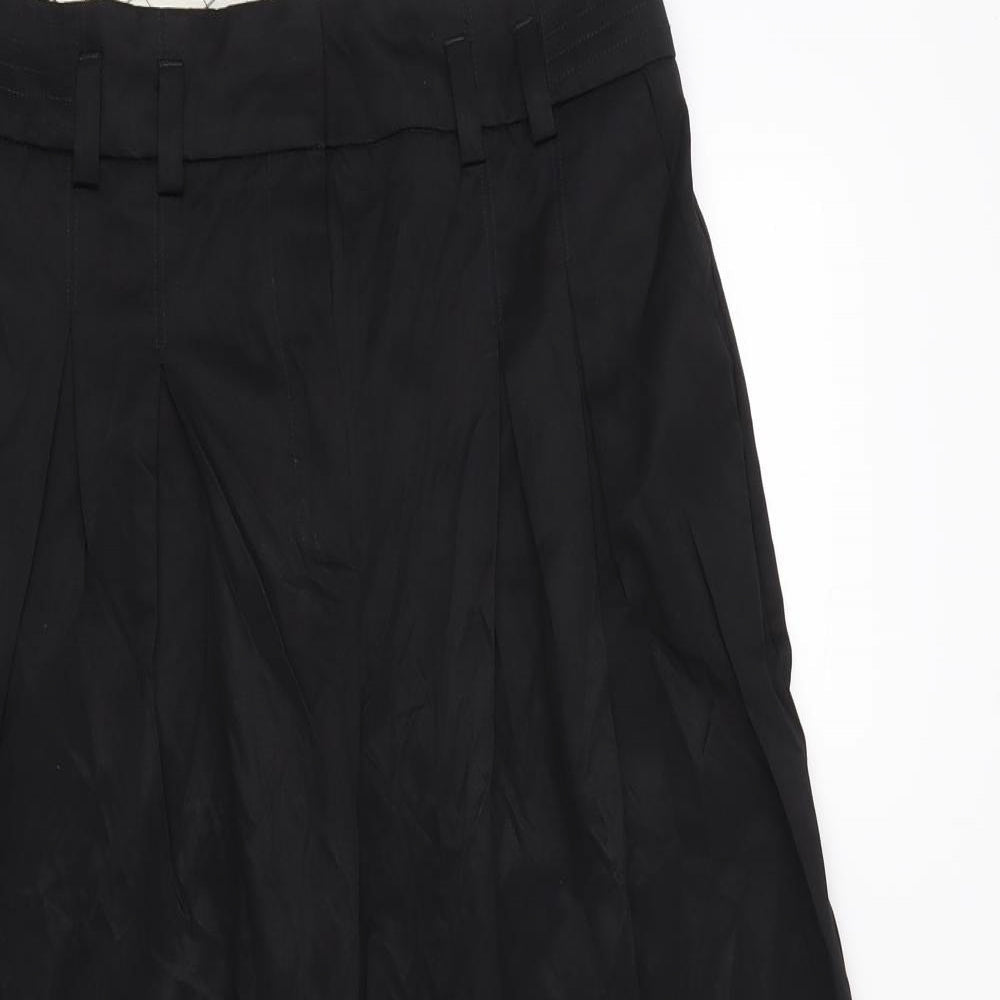 Womens UK Size 12 Marks and Spencer Regular Fit  Black Trousers