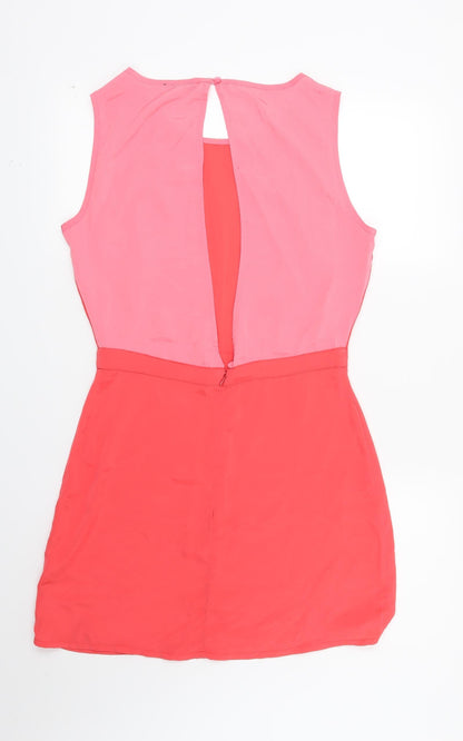 VERO MODA Womens Pink   Shift  Size 10