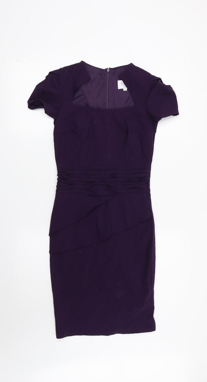 Lipstick Womens Purple   Shift  Size 8