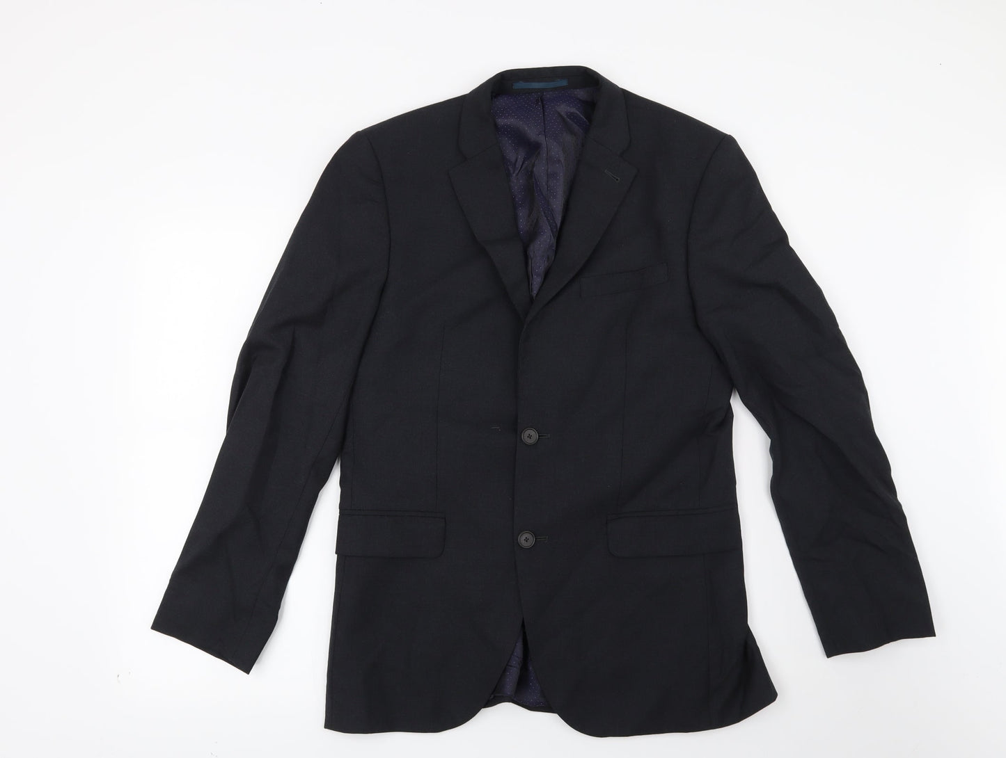 Mens UK Size 38 NEXT Regular Blue Suit Jacket