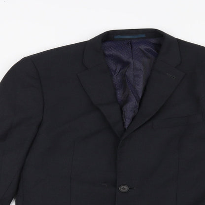 Mens UK Size 38 NEXT Regular Blue Suit Jacket