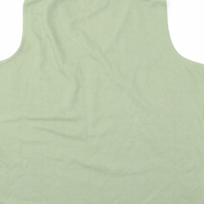 Womens UK Size M Bonmarché Green Basic T-Shirt