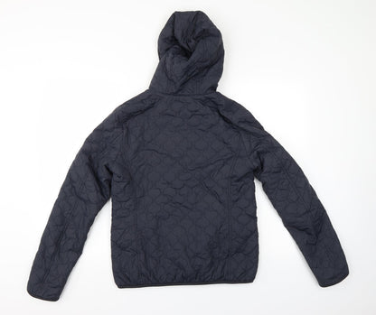 UNI QLO Womens Blue   Quilted Jacket