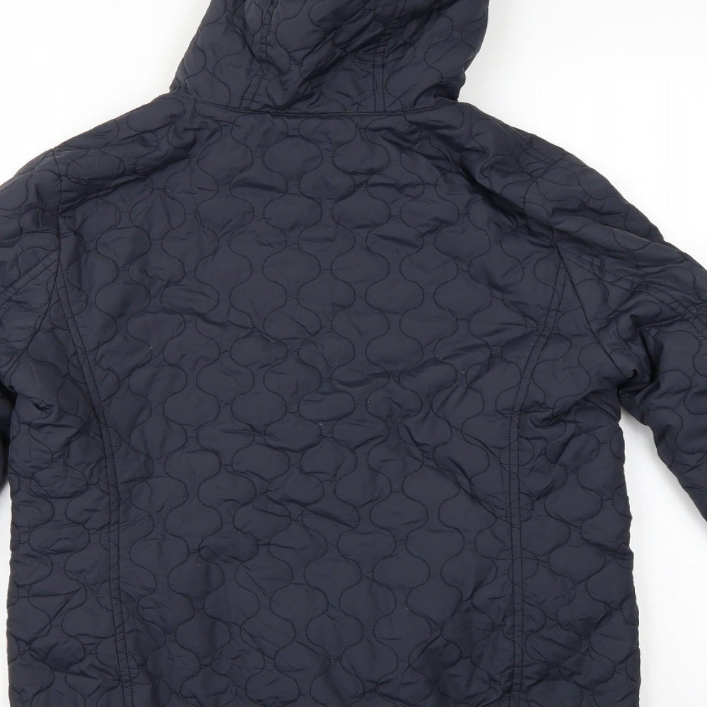 UNI QLO Womens Blue   Quilted Jacket