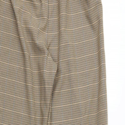 Womens UK Size 16 Top Shop Regular Fit  Brown Trousers