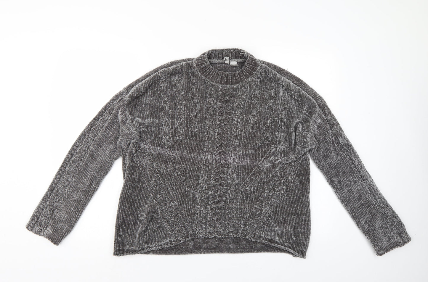 Divided Womens Grey   Pullover Jumper Size L