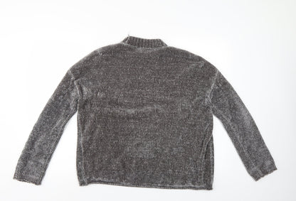 Divided Womens Grey   Pullover Jumper Size L