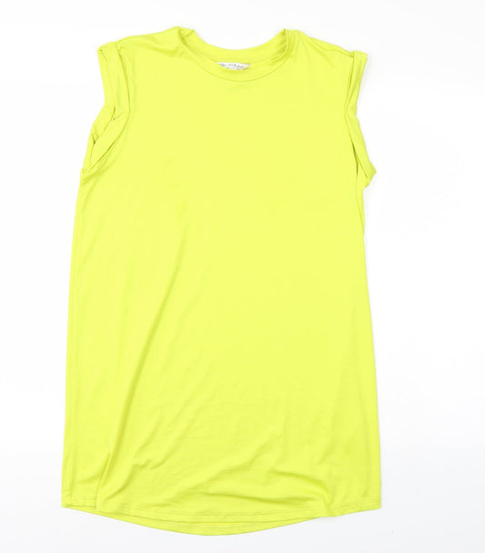Miss Selfridge Womens Yellow   Mini  Size 6