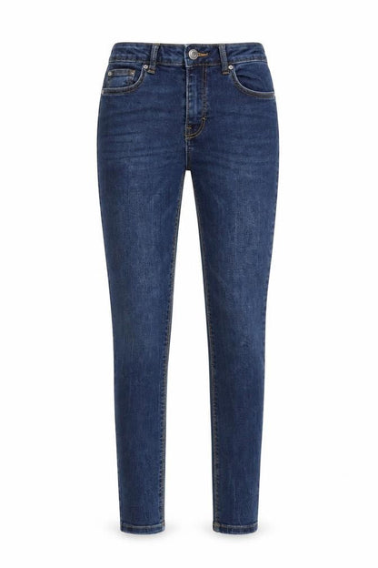 Womens UK Size 8 Denim & Co. Regular Fit Skinny Blue Jeans