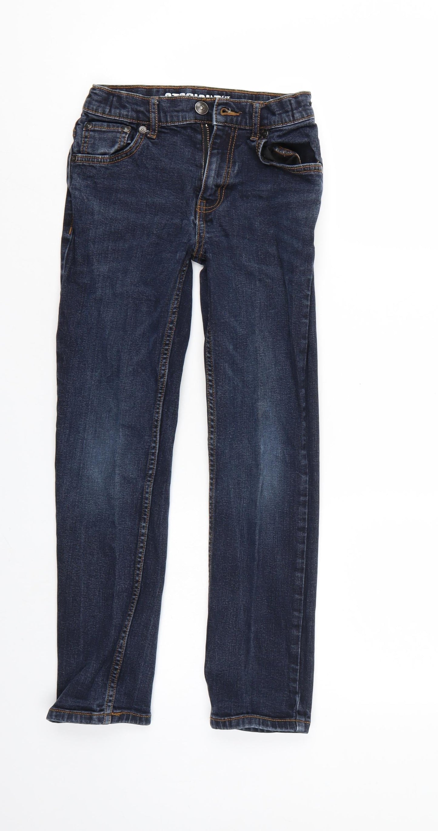 TU Girls Blue  Denim Straight Jeans Size 9 Years