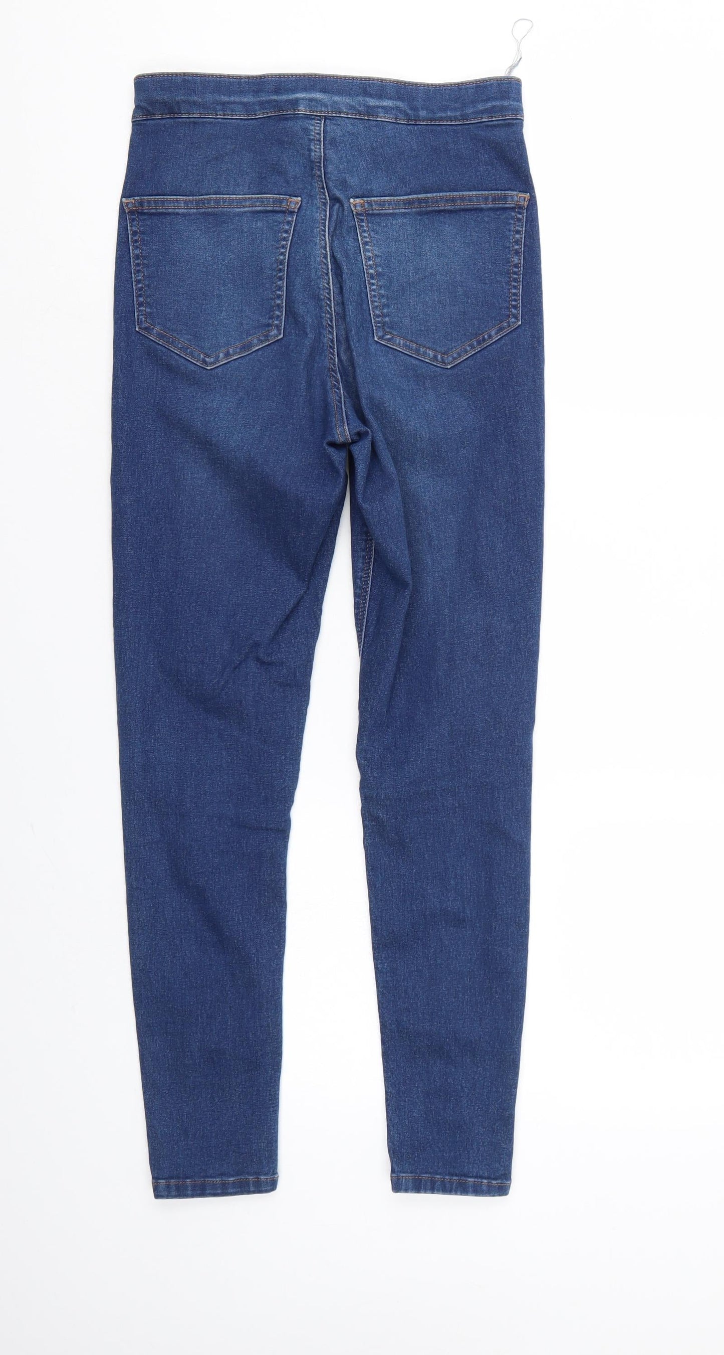Mens UK Size 28 Top Shop Regular Fit Skinny Blue Jeans