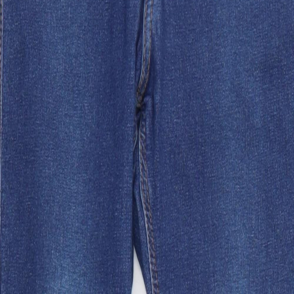 Mens UK Size 28 Top Shop Regular Fit Skinny Blue Jeans