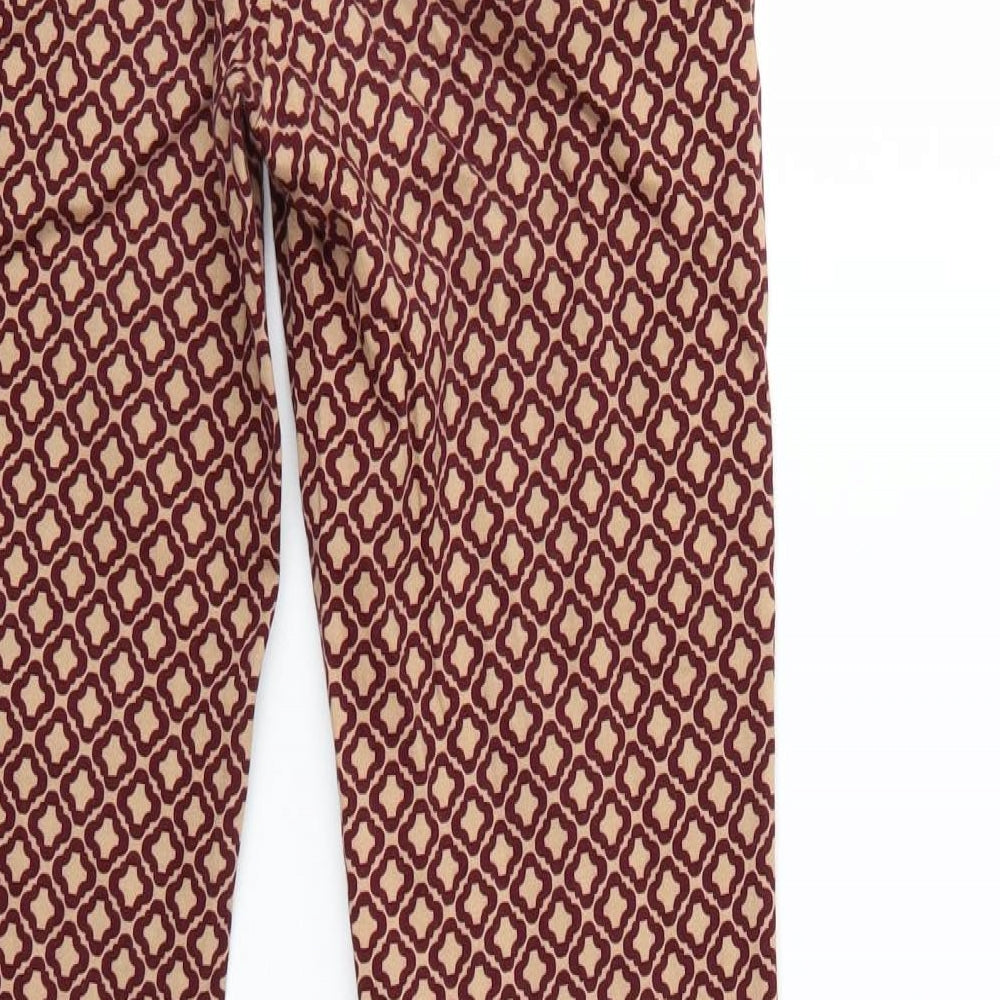 Womens UK Size 6 H&M Regular Fit  Multicoloured Trousers