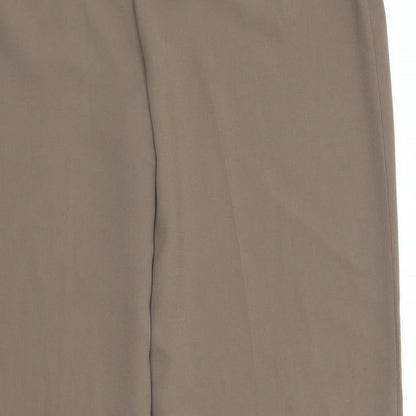Papaya Womens Brown   Trousers  Size 18 L30 in
