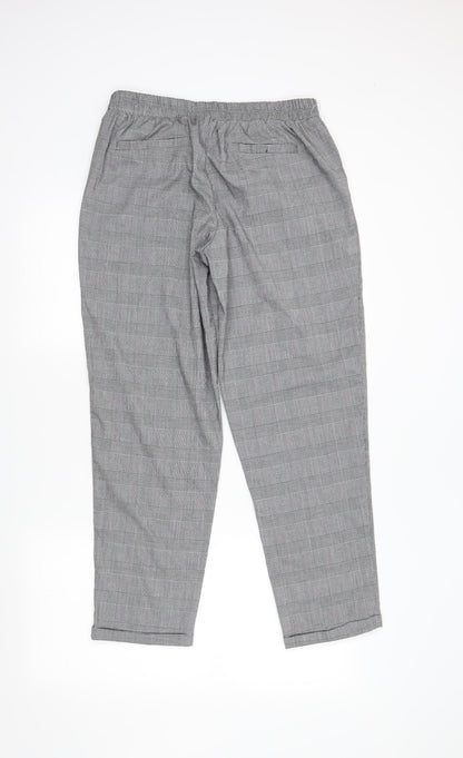 Womens UK Size XL sinsay Regular Fit Dress Pants Grey Trousers