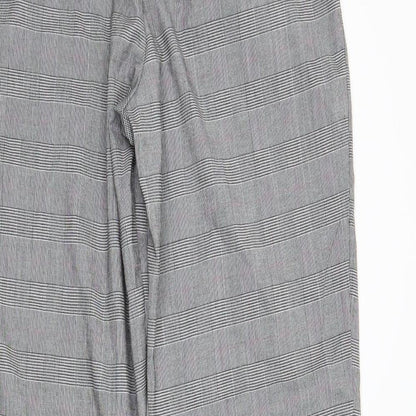 Womens UK Size XL sinsay Regular Fit Dress Pants Grey Trousers