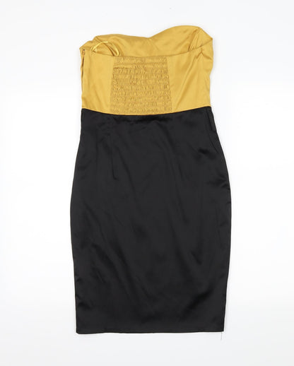 Goddess Womens Black   Bodycon  Size 10