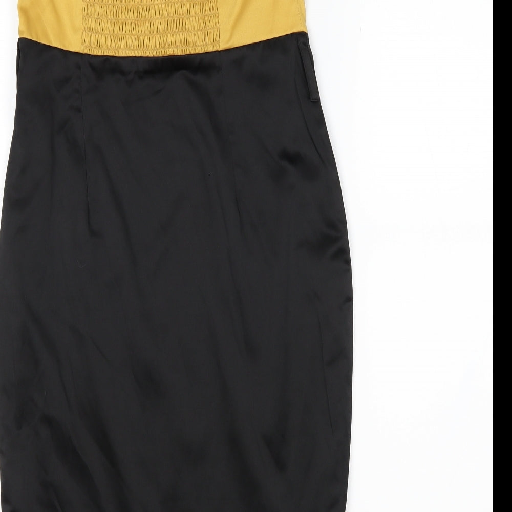 Goddess Womens Black   Bodycon  Size 10
