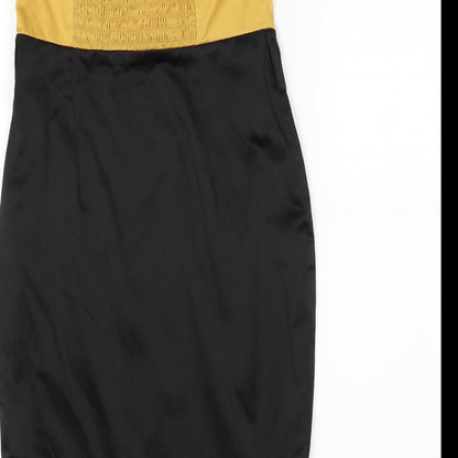 Goddess Womens Black   Bodycon  Size 10