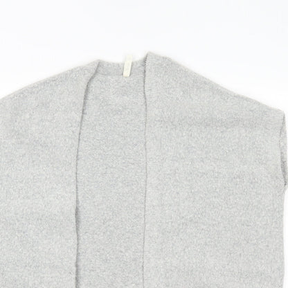 YD Girls Grey   Wrap Jumper Size 8-9 Years