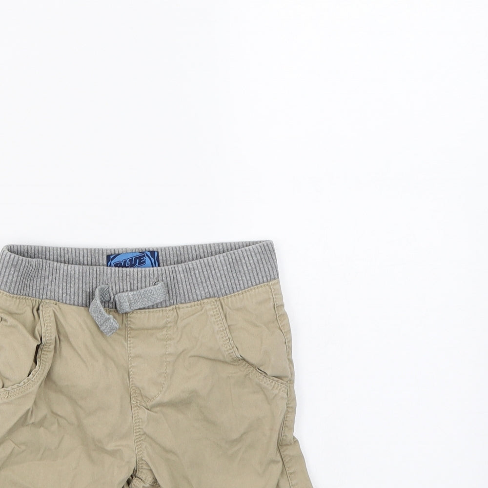 Blue Zoo Boys Beige   Chino Shorts Size 4 Years