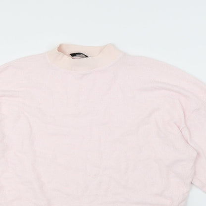 Topshop Womens Pink   Pullover Jumper Size 6