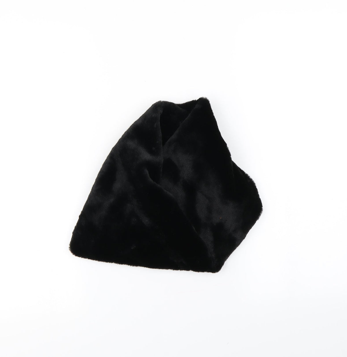 Preworn Womens Black    Scarf