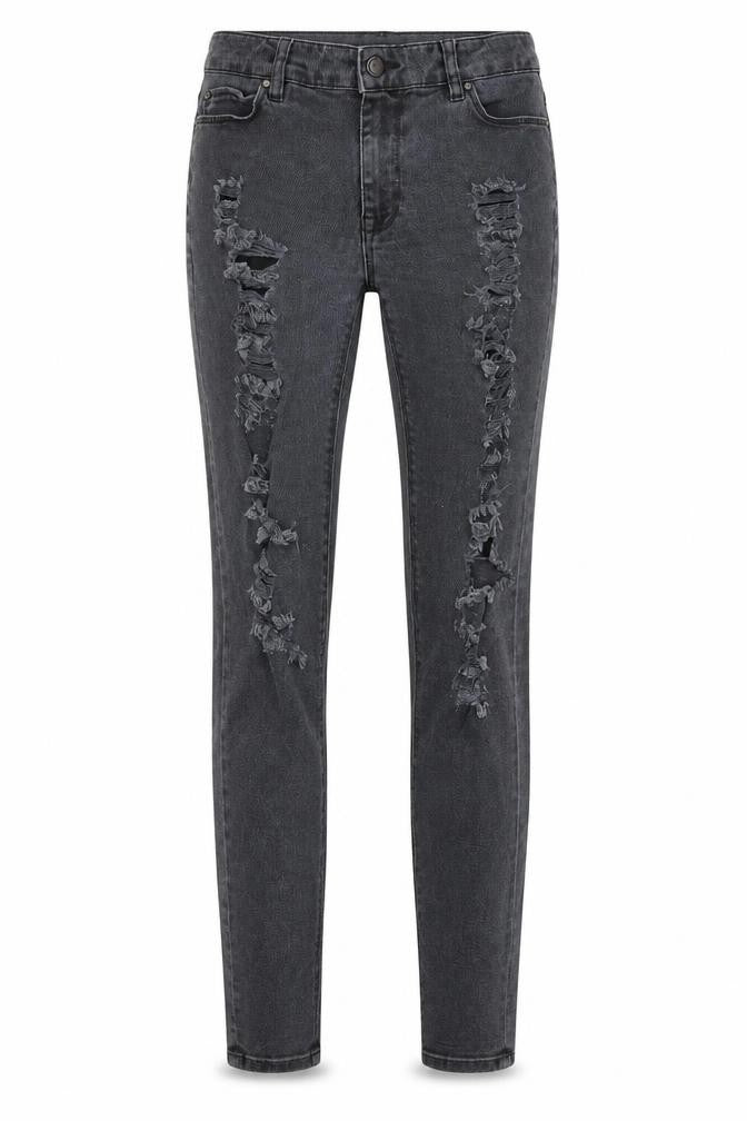 Womens UK Size 28 in ASOS Regular Fit Straight Black Jeans