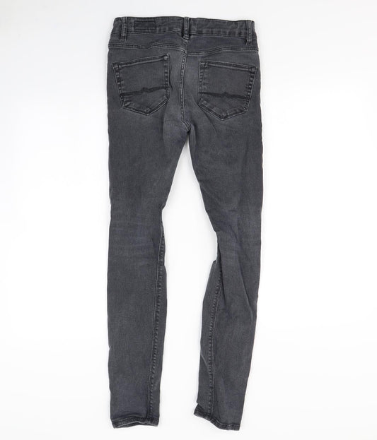 ASOS Womens Black   Straight Jeans Size 28 in L30 in