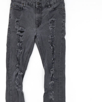 ASOS Womens Black   Straight Jeans Size 28 in L30 in