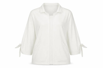 Womens UK Size 12 Boohoo White Jacket